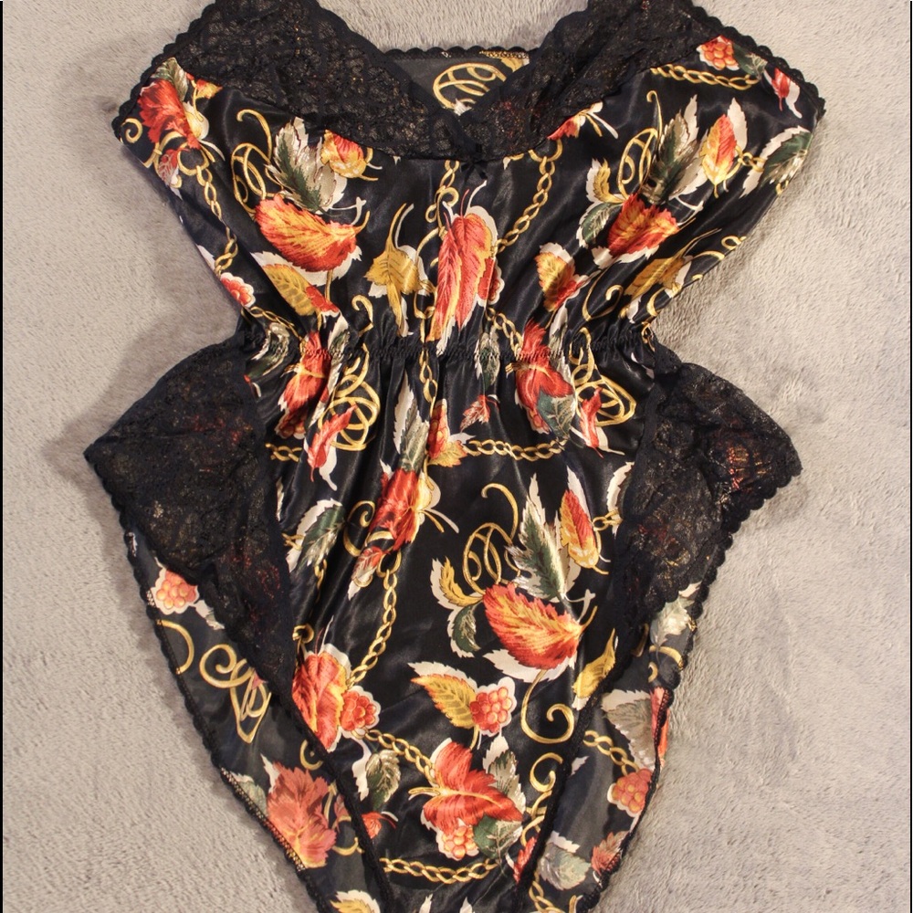 Vintage Silky 70’s Vibes Bodysuit